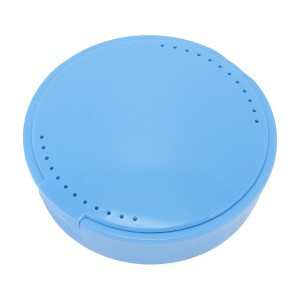 Unique Bargains Round Braces Box with Mirror 1 Pc - 1 of 4