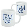 Franklin & Marshall College Secondary Logo Ceramic Coffee Mug Novelty Gift Mugs for Coffee Tea and Hot Drinks 11oz White - 2 of 4