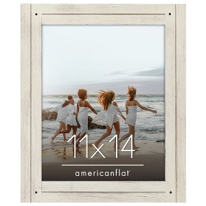 Americanflat Rustic Picture Frame - Unique Farmhouse Look - 1 of 4