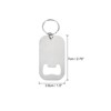 Unique Bargains Stainless Steel Portable Beer Soda Bottle Opener for Home Bar Party - 2 of 4