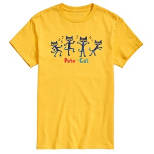 Men's - Pete the Cat - Dance Short Sleeve Graphic T-Shirt - 1 of 4