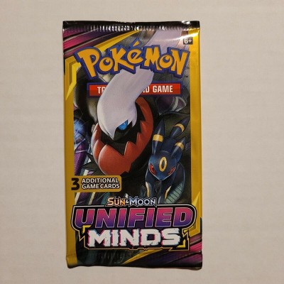 Pokemon Sun & Moon Unified Minds 3-Card Booster Pack