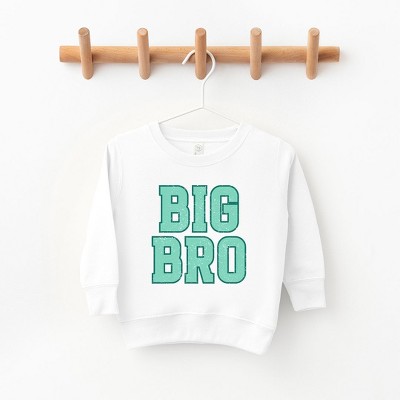 The Juniper Shop Big Bro Distressed Toddler Graphic Sweatshirt