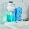 KitchenAid Soap Pump and Sponge Caddy: Freestanding Kitchen Dispenser, Plastic & Metal, Hand Wash, White/Silver/Clear - 2 of 4
