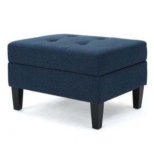 NicBex 28 Inch Modern Storage Ottoman Bench with Birch Wood Legs for Bedroom,Living Room,Entryway - 1 of 4