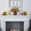 Nearly Natural 16-in Fall Pumpkin Gourds and Berries Artificial Autumn Arrangement - 4 of 4