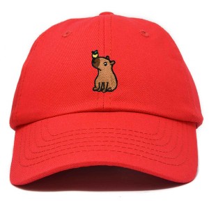 Dalix Capybara Cap Embroidered Dad Baseball Hat Cotton Adjustable Womens - 1 of 4