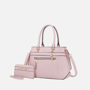 MKF Collection Gardenia Vegan Leather Women’s Tote Bag & Wallet by Mia K - 1 of 4