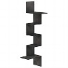 Furinno Modern 5-Tier Ladder Shelf Floating Wall Mounted Bookshelf Corner Display Storage Organizer Shelf,Espresso - 4 of 4