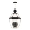 Livex Lighting Monterey 4 - Light Pendant in  Black - 4 of 4