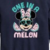 Boys' - Disney - One In A Melon Graphic Long Sleeve Fleece Sweatshirt - 2 of 4