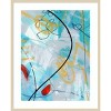 Amanti Art Whirlwind IX by Laura Gibson Wood Framed Wall Art Print - 4 of 4
