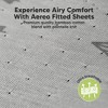 2pk Aereo Fitted Crib Sheets for Boys, Girls, 52x28 Standard Baby Crib Mattress Sheets, Bamboo Viscose Cotton - 2 of 4