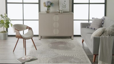Extra Large Handmade Gray Synthetic Reversible Area Rug