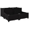 vidaXL Raised Bed 31.5"x31.5"x15" Polypropylene - 2 of 4
