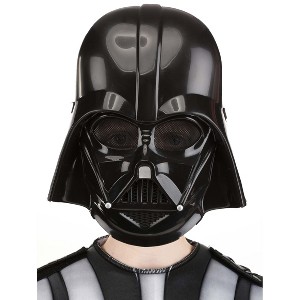 HalloweenCostumes.com One Size Fits Most  Boy  Kid's Darth Vader Costume Half Mask Accessory, Black - 1 of 3