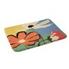 Deny Designs ThingDesign Modern Abstract Art Flowers Memory Foam Bath Mat - image 2 of 4