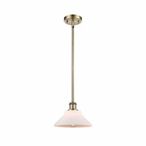 Orwell - 1 Light Stem Hung Mini Pendant In Industrial Style-8 Inches Tall and 8.38 Inches Wide - 1 of 1