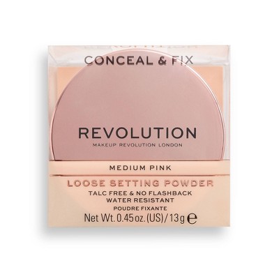 powder loose makeup revolution 45oz conceal fix setting target