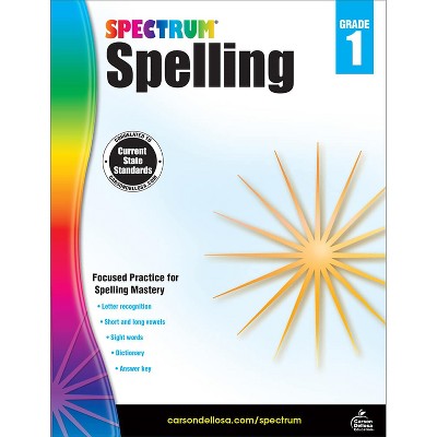 Spectrum® Spelling Workbook, Grade 1, Paperback