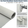 Unique Bargains Car Interior Foam Backed Broken Faded Repair Headliner Suede 1 Pc - 2 of 4