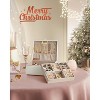 2-Layer Jewelry Box with Handle, White Organizer with Removable Tray & Floating Effect, Christmas Gift - 2 of 4