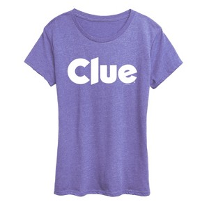 Women's - Clue - Clue Logo Short Sleeve Graphic T-Shirt - 1 of 3