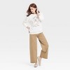 Women's Country Music Teddy Bear Graphic Sweatshirt - White - 3 of 3
