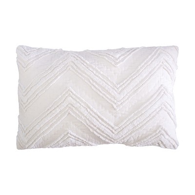 EY Essentials Candlewick Dove Embroidered Pillow