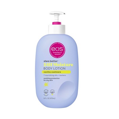 Eos Shea Better Moisture Body Lotion - Vanilla Cashmere - 16 Fl Oz