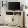 Grooved Door Corner TV Stand for TVs up to 45" - Saracina Home - image 3 of 4