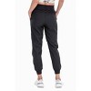 Women's Ruched Front Joggers - mono b - 2 of 3