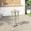 WestinTrends Malibu 37" All Weather HDPE Outdoor Patio Counter Height Bistro Table - Round - 2 of 4