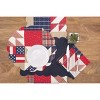 C&F Home 20" x 20" Levi Blue Patriotic 4th of July Reversible Napkin Set of 6 - 4 of 4