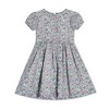 Hope & Henry Girls' Organic Ruffle Edge Puff Sleeve Dress, Infant - 3 of 4