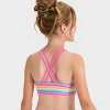 Girls' Beach House Striped Bikini Set - Cat & Jack™ - 3 of 3