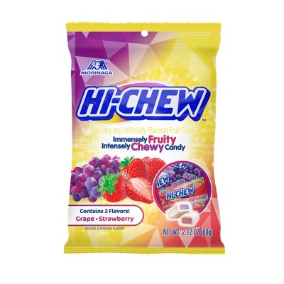 Hi-Chew Grape and Strawberry Candy - 2.12oz