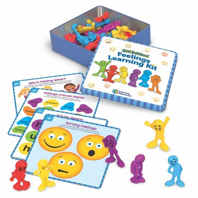 Learning Resources Early Learning Manipulative and Card Set (Feelings and Emotions)
