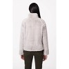 Women's Unreal Mink Fur Bomber Jacket - BERNARDO - 3 of 3