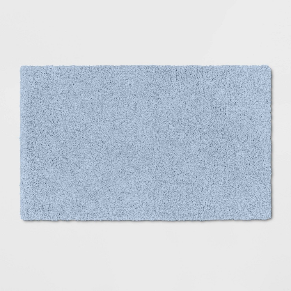 21inx34in Bath Rug Light Blue - Threshold Signature™