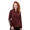 Old Ranch Brands Women's Inaya Organic 1/4 Zip Pullover - 4 of 4