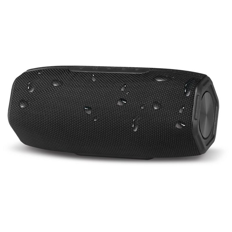 iLive Audio Waterproof Fabric Wireless Speaker (IPX5) - Black (ISBW348B), 3 of 7