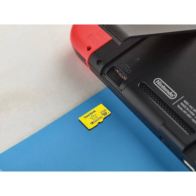 SanDisk 256GB microSDXC Memory Card, Licensed for Nintendo Switch, 5 of 9