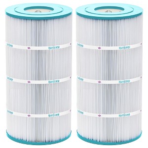 Hurricane Replacement Spa Filter Cartridge for Unicel C-8411, PWWCT75, Filbur FC-1255, Waterway Clearwater II Pro-Clean 75 Above Ground Filter, 2 Pack - 1 of 4