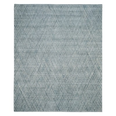 8'x10' Geometric Area Rug Indigo - Safavieh