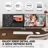 ViewSonic VA2456A-MHD_H2 Dual Monitor Pack Head-Only 1080p IPS Frameless Monitors with 120Hz, Eye Care, VESA Mountable, HDMI, DisplayPort, and VGA - 2 of 4