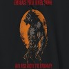 Rerun Island Men's Embrace Your Inner Sigma Long Sleeve Graphic Cotton Sweatshirt Hoodie - 2 of 4