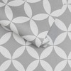 Tempaper & Co. Terrazzo Star Removable Peel and Stick Wallpaper, Stone Gray, 28 sq ft: Vinyl, Self-Adhesive, Geometric, Peelable - 4 of 4