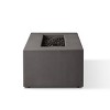 Caraga Casual Rectangle Propane Fire Table Carbon - Jensen Co.: Outdoor Pit, Rust-Resistant, 60" Width - 3 of 4