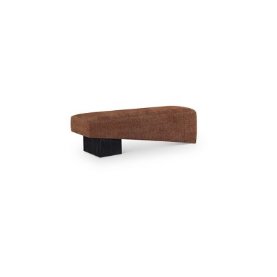 Meridian Furniture,Alora Fabric Bench